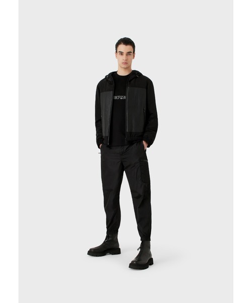 EMPORIO ARMANI(エンポリオアルマーニ)の「【エンポリオ アルマーニ】Tシャツ テンセル混紡ジャージー製 エンボスロゴ(Tシャツ/カットソー・メンズ・ブラック/ホワイト系その他・LARGE/MEDIUM/SMALL/X-LARGE/XX-LARGE)」の10枚目の写真