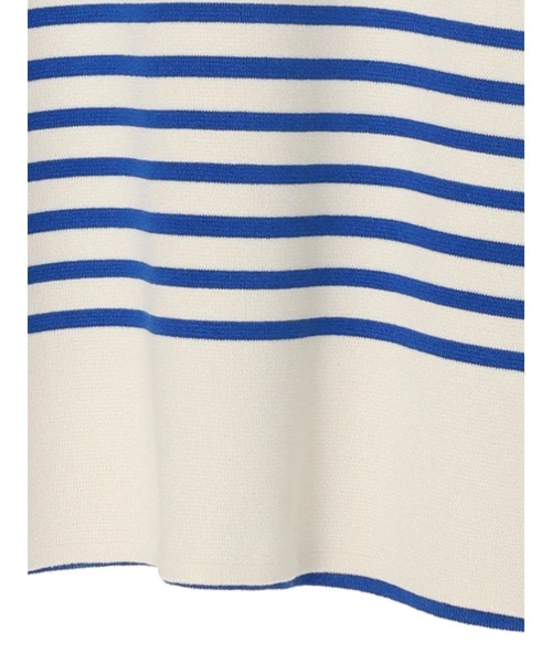 AMERICAN HOLIC（アメリカンホリック）の「パネルボーダーニットチュニック（チュニック・レディース・ネイビー/ピンク/ブルー・M/L）」の9枚目の写真