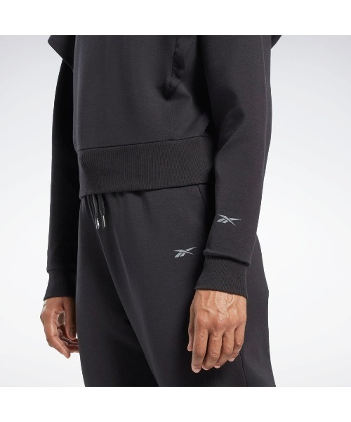 Reebok（リーボック）の「コットンミッドレイヤー スウェットシャツ / TS DREAMBLEND CO MIDLAYER（スウェット・レディース・ブラック・LARGE/MEDIUM/SMALL/X-LARGE/X-SMALL）」の5枚目の写真