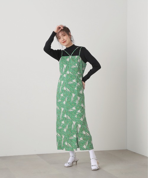 N.（N. Natural Beauty Basic）（エヌエヌナチュラルビューティーベーシック）の「◆総針ボトルネックニット（ニット/セーター・レディース・ブラック/オフホワイト/ピンク/イエロー/ブルー・MEDIUM）」の8枚目の写真