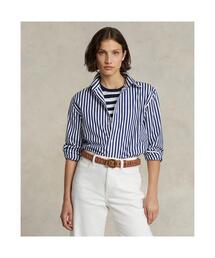 POLO RALPH LAUREN | リラックスド フィット ストライプド コットン シャツ(シャツ/ブラウス)