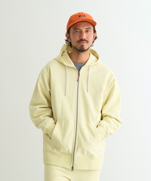 NANGA(ナンガ)の「ECO HYBRID FULL ZIP PARKA/エコハイブリッドフルジップパーカー(パーカー・メンズ・ブラック/ネイビー/ライトグレー/オートミール/モカ/ブラック系/イエロー/オレンジ・S/M/L/XL)」の20枚目の写真