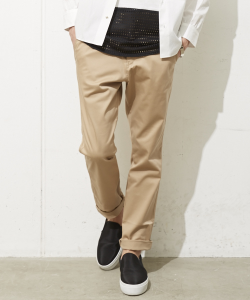 603（ロクマルサン）の「603 ツイルストレッチパンツ（その他パンツ・メンズ・ホワイト/ベージュ/ブラック・40/42/38）」の6枚目の写真