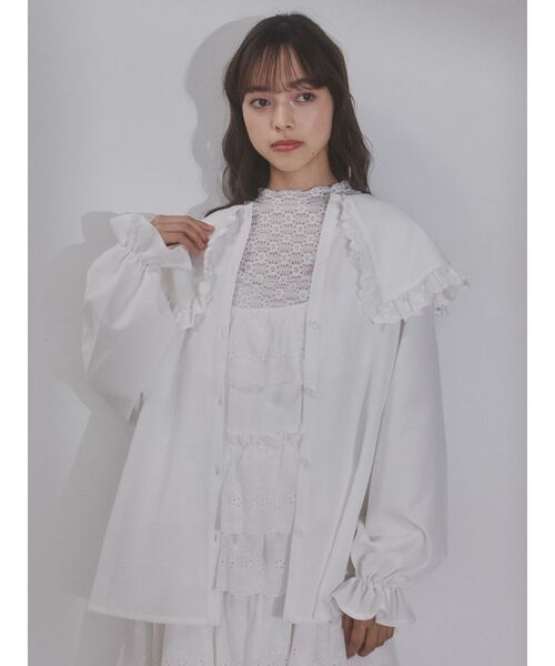 merry jenny（メリージェニー）の「イレギュラーレースキャミ