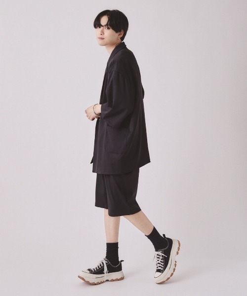 EDEL（エーデル）の「EDEL - サマービッグテーラードジャケット（テーラードジャケット・メンズ・ミント/アイボリー/ブラック・MEDIUM/LARGE）」の15枚目の写真