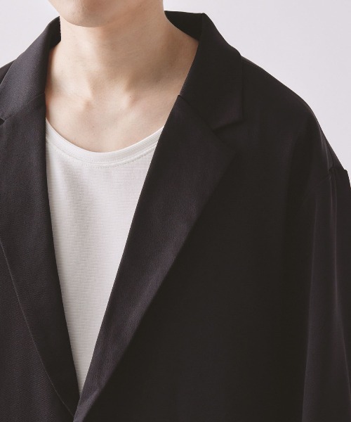 EDEL（エーデル）の「EDEL - サマービッグテーラードジャケット（テーラードジャケット・メンズ・ミント/アイボリー/ブラック・MEDIUM/LARGE）」の22枚目の写真