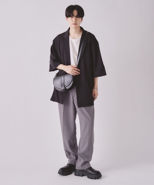 EDEL（エーデル）の「EDEL - サマービッグテーラードジャケット（テーラードジャケット・メンズ・ミント/アイボリー/ブラック・MEDIUM/LARGE）」の17枚目の写真