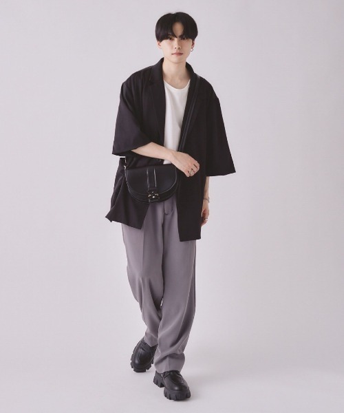 EDEL（エーデル）の「EDEL - サマービッグテーラードジャケット（テーラードジャケット・メンズ・ミント/アイボリー/ブラック・MEDIUM/LARGE）」の18枚目の写真