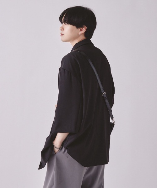 EDEL（エーデル）の「EDEL - サマービッグテーラードジャケット（テーラードジャケット・メンズ・ミント/アイボリー/ブラック・MEDIUM/LARGE）」の11枚目の写真