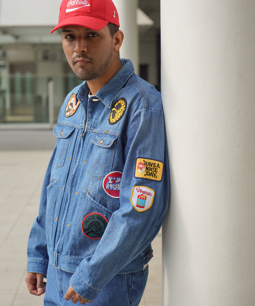 L Wrangler × BEAMS デニム ジャケット 24MJZ Wrangler（ラングラー
