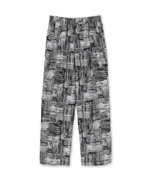 tk.TAKEO KIKUCHI(ティーケータケオキクチ)の「◆アブストラクトワイドストレートパンツ(その他パンツ・メンズ・ブルー系8/ブラック系3・02/03)」の3枚目の写真