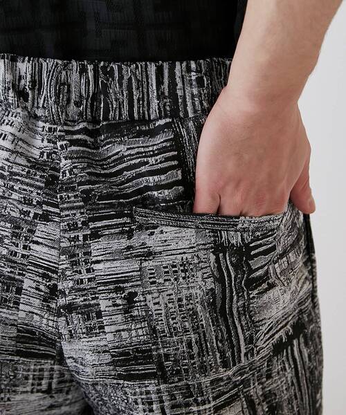 tk.TAKEO KIKUCHI(ティーケータケオキクチ)の「◆アブストラクトワイドストレートパンツ(その他パンツ・メンズ・ブルー系8/ブラック系3・02/03)」の10枚目の写真