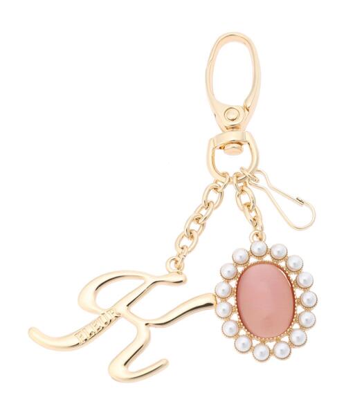 Maison de FLEUR(メゾンドフルール)の「イニシャルパールビジューキーホルダー(キーホルダー・レディース・M/I/C/H/K/Y/F/S/A/T/E/D/L/J/R/N/G・FREE)」の10枚目の写真