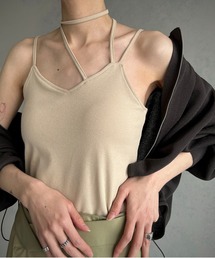 &g'aime | 【&g’aime】＜WEB限定＞カップ付きキャミソール(キャミソール)