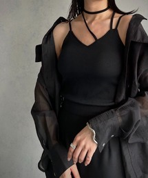 &g'aime | 【&g’aime】＜WEB限定＞カップ付きキャミソール(キャミソール)