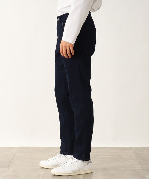 THE SHOP TK (ザ ショップ ティーケー )の「◆【カイハラデニム使用】オカヤマデニム別注スキニーシルエットパンツ(デニムパンツ・メンズ・ブラック/ネイビー・02/03/01)」の3枚目の写真