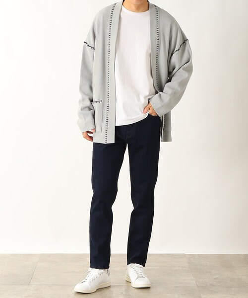 THE SHOP TK (ザ ショップ ティーケー )の「◆【カイハラデニム使用】オカヤマデニム別注スキニーシルエットパンツ(デニムパンツ・メンズ・ブラック/ネイビー・02/03/01)」の22枚目の写真