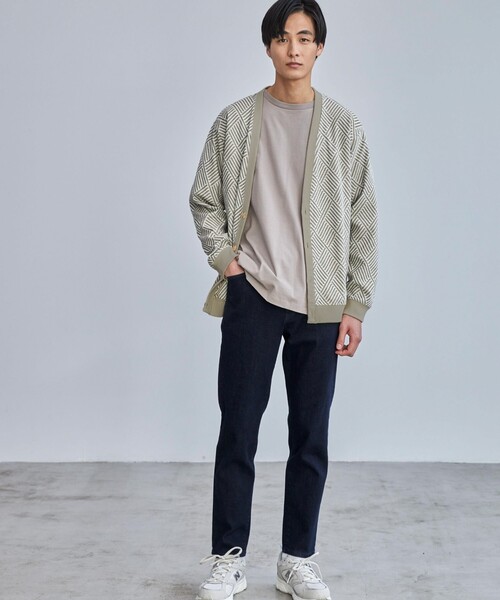 THE SHOP TK (ザ ショップ ティーケー )の「◆【カイハラデニム使用】オカヤマデニム別注スキニーシルエットパンツ(デニムパンツ・メンズ・ブラック/ネイビー・02/03/01)」の13枚目の写真