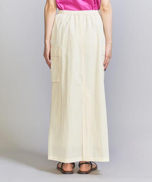 ナイロンカーゴフレアスカート-ウォッシャブル-
