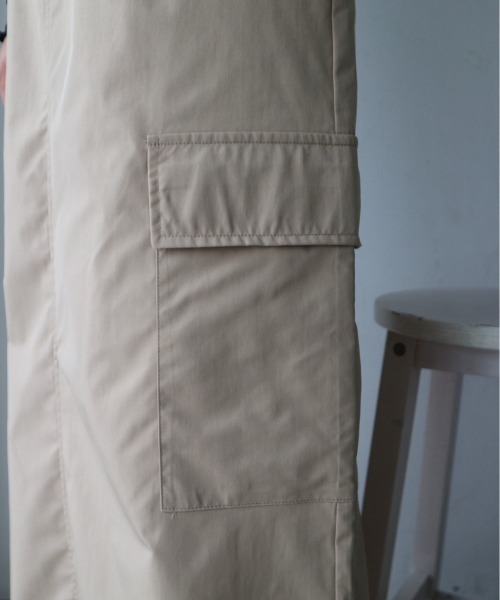 TRUNC（トランクエイティーエイト）の「Drawstring Cargo Skirt（スカート・レディース・ベージュ/ブラック・FREE）」の18枚目の写真