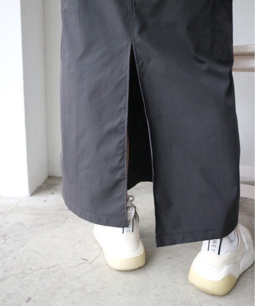 TRUNC（トランクエイティーエイト）の「Drawstring Cargo Skirt（スカート・レディース・ベージュ/ブラック・FREE）」の15枚目の写真