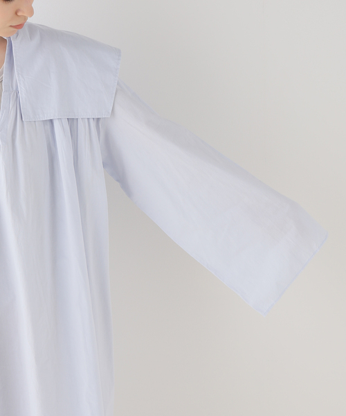 シーオールSEEALL GATHER SMOG DRESワンピース シーオールSEEALL GATHER SMOG DRESワンピース - メルカリ