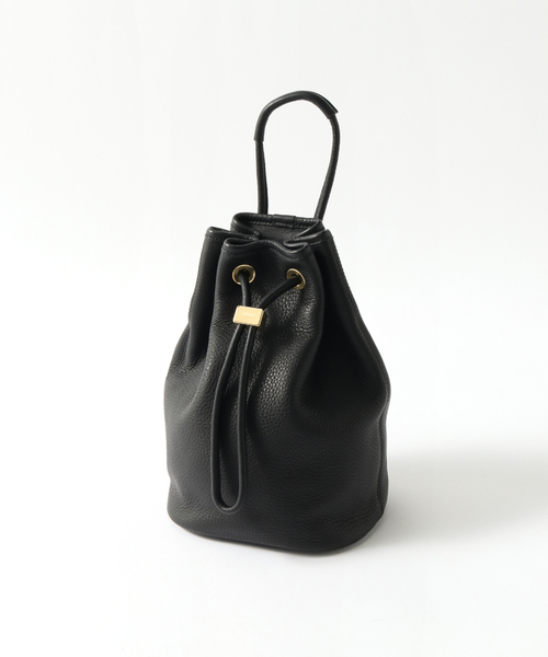 S.MANO DRAWSTRING BAG SMALL干場CISEI EDIFICE（エディフィス）の「【S.MANO / エス マーノ