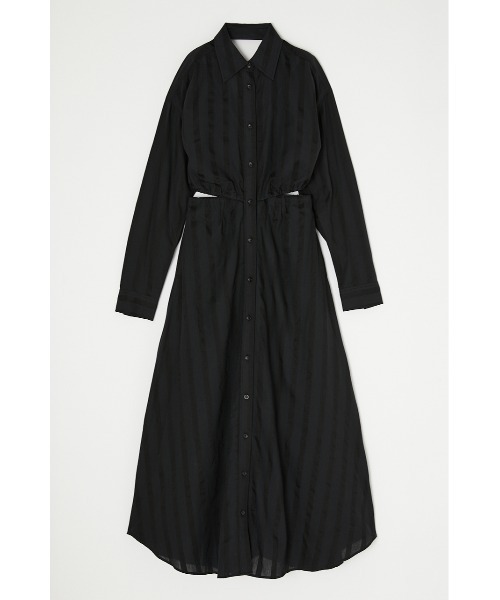 【セール】GATHER WAIST STRIPED ドレス（ワンピース）｜MOUSSY（マウジー）