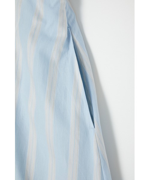 【セール】GATHER WAIST STRIPED ドレス（ワンピース）｜MOUSSY（マウジー）