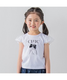 BeBe | BeBe/パリジェンヌプリントTシャツ(100~150cm)(Tシャツ/カットソー)