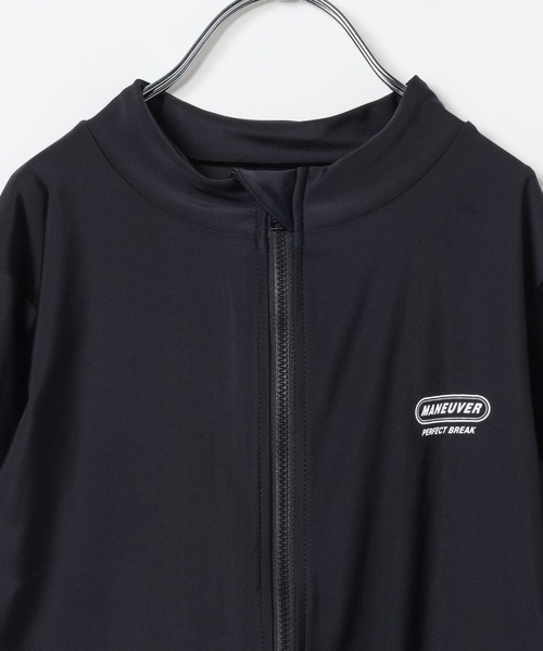 GLOBAL WORK（グローバルワーク）の「SWIM/ラッシュガード長袖/184712（水着・キッズ・ブラック系その他/サックスブルー/ブラック・100cm/110cm/120cm/130cm/140cm/150cm/160cm）」の6枚目の写真