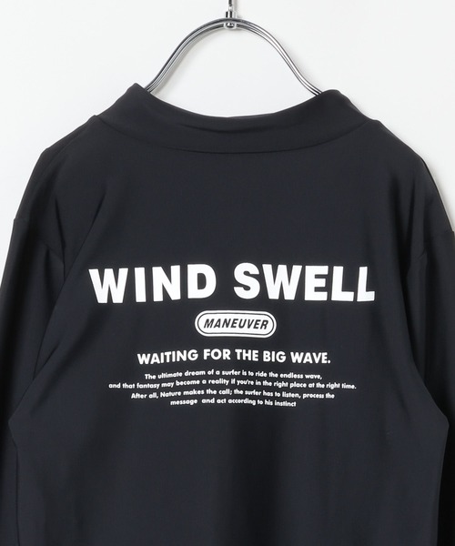 GLOBAL WORK（グローバルワーク）の「SWIM/ラッシュガード長袖/184712（水着・キッズ・ブラック系その他/サックスブルー/ブラック・100cm/110cm/120cm/130cm/140cm/150cm/160cm）」の7枚目の写真