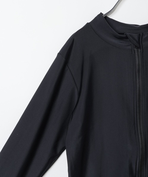GLOBAL WORK（グローバルワーク）の「SWIM/ラッシュガード長袖/184712（水着・キッズ・ブラック系その他/サックスブルー/ブラック・100cm/110cm/120cm/130cm/140cm/150cm/160cm）」の9枚目の写真