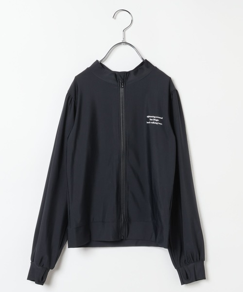 GLOBAL WORK（グローバルワーク）の「SWIM/ラッシュガード長袖/184712（水着・キッズ・ブラック系その他/サックスブルー/ブラック・100cm/110cm/120cm/130cm/140cm/150cm/160cm）」の13枚目の写真