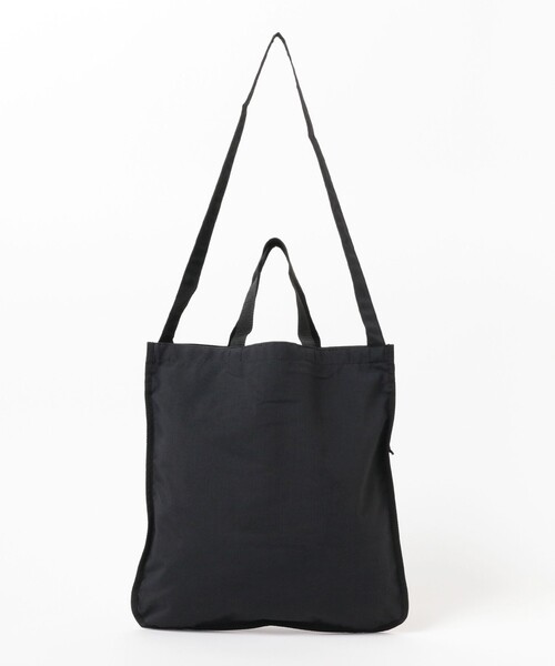 THE NORTH FACE PURPLE LABEL（ザ ノースフェイス パープルレーベル）の「THE NORTH FACE PURPLE LABEL / Field Utility Tote▲（ショルダーバッグ・メンズ・ライトベージュ/ブラック/グリーン・ONE SIZE）」の4枚目の写真