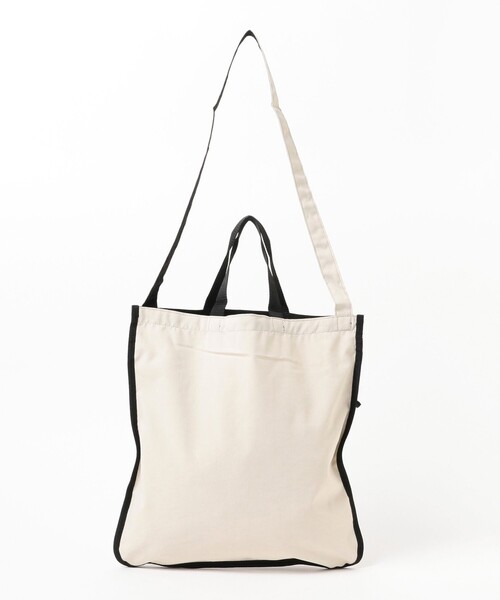 THE NORTH FACE PURPLE LABEL（ザ ノースフェイス パープルレーベル）の「THE NORTH FACE PURPLE LABEL / Field Utility Tote▲（ショルダーバッグ・メンズ・ライトベージュ/ブラック/グリーン・ONE SIZE）」の10枚目の写真