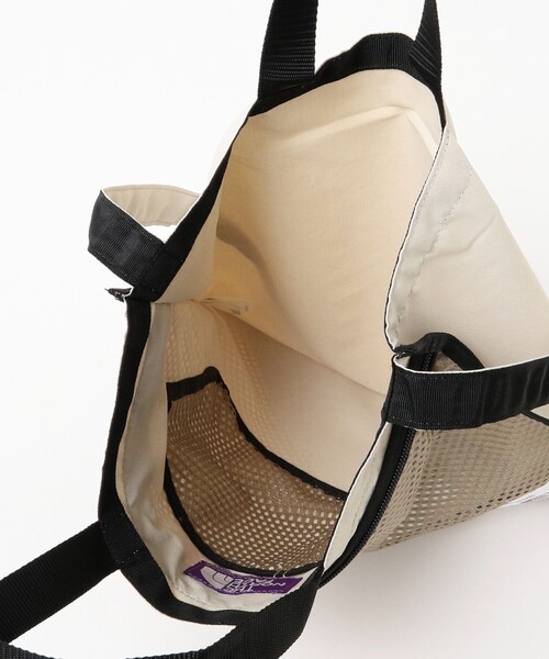 THE NORTH FACE PURPLE LABEL（ザ ノースフェイス パープルレーベル）の「THE NORTH FACE PURPLE LABEL / Field Utility Tote▲（ショルダーバッグ・メンズ・ライトベージュ/ブラック/グリーン・ONE SIZE）」の7枚目の写真