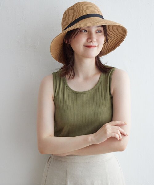 LBC(エルビーシー)の「コットンUSA針抜きタンクトップ 23(タンクトップ・レディース・ブラック/レッド/ホワイト/ベージュ/グリーン系その他・M/L)」の5枚目の写真