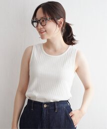 コットンUSA針抜きタンクトップ 23
