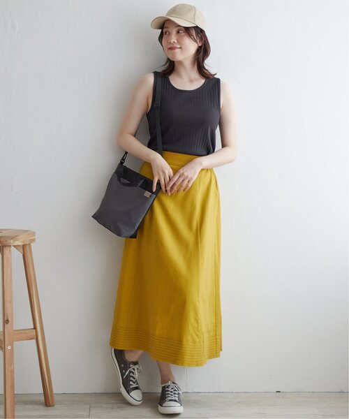 LBC(エルビーシー)の「コットンUSA針抜きタンクトップ 23(タンクトップ・レディース・ブラック/レッド/ホワイト/ベージュ/グリーン系その他・M/L)」の10枚目の写真