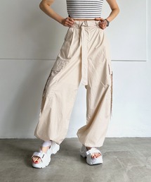 ハイウエストベルトカーゴパンツ