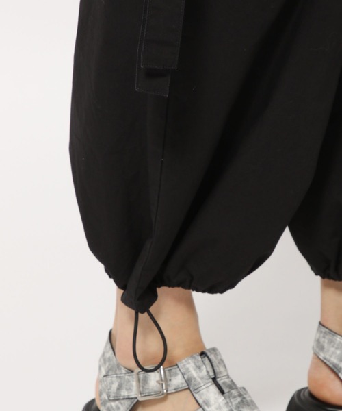 【美品】ページボーイ　ハイウエスト　ベルト付き　カーゴパンツ　ブラック　黒 PAGEBOY（ページボーイ）の「ハイウエストベルトカーゴパンツ