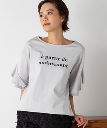 MILLION CARATS | 【STYLE4】袖フレアープリントT(Tシャツ/カットソー)