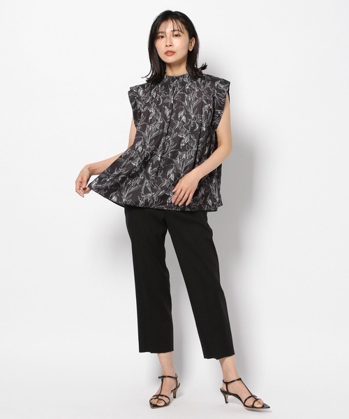 BARNYARDSTORM（バンヤードストーム）の「ラインドローイングブラウス（シャツ/ブラウス・レディース・ブラック/オフホワイト/モカ/ホワイト・1/0）」の16枚目の写真