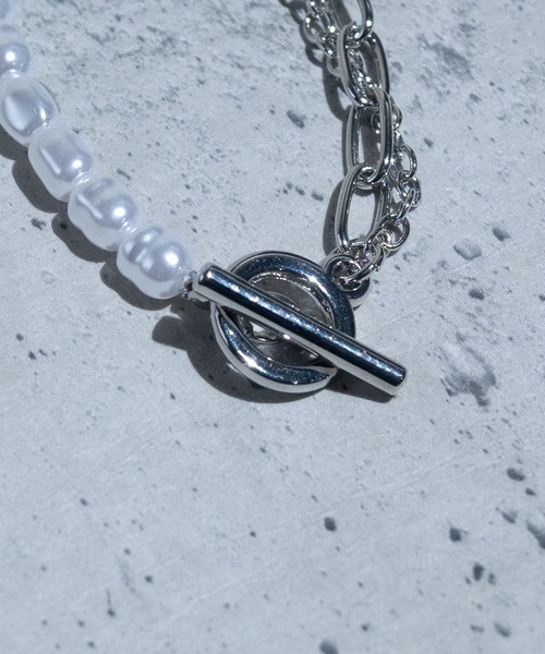 JOHN'S CLOSET（ジョンズクローゼット）の「【40】デザインチェーン/パールネックレス（ネックレス・メンズ・A/D/B/E/C・FREE）」の7枚目の写真