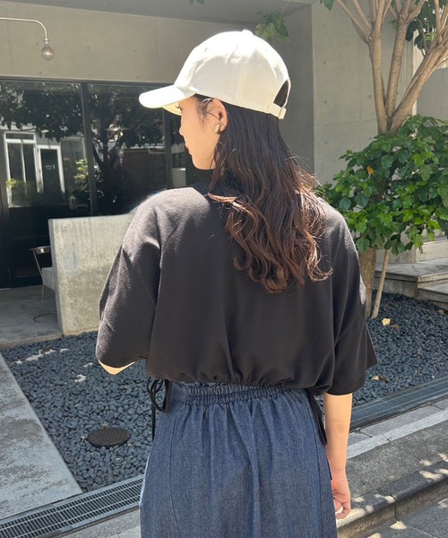 one after another NICE CLAUP（ワンアフターアナザーナイスクラップ）の「ワンポイント刺繍キャップ（キャップ・レディース・ホワイト/ネイビー/ラベンダー・FREE）」の19枚目の写真