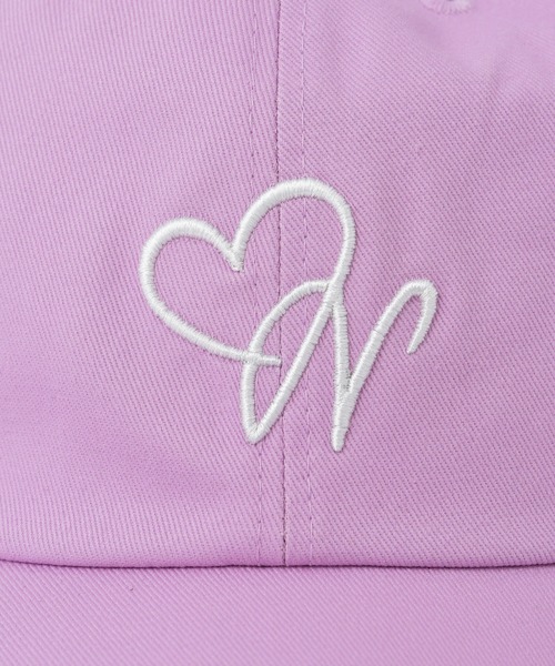 one after another NICE CLAUP（ワンアフターアナザーナイスクラップ）の「ワンポイント刺繍キャップ（キャップ・レディース・ホワイト/ネイビー/ラベンダー・FREE）」の20枚目の写真