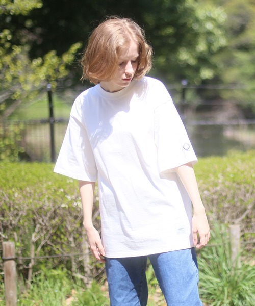 ALWAYS GOOD TIME(オルウェイズグッドタイム)の「【BAEXFATE】OE天竺 クルーネック半袖Tシャツ(Tシャツ/カットソー・メンズ・ブラック/グレイッシュベージュ/オフホワイト/グリーン・M/L/XL)」の9枚目の写真
