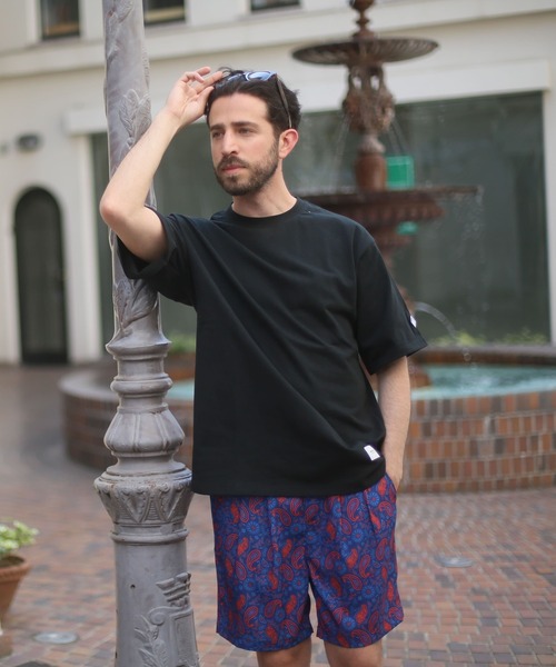 ALWAYS GOOD TIME(オルウェイズグッドタイム)の「【BAEXFATE】OE天竺 クルーネック半袖Tシャツ(Tシャツ/カットソー・メンズ・ブラック/グレイッシュベージュ/オフホワイト/グリーン・M/L/XL)」の10枚目の写真