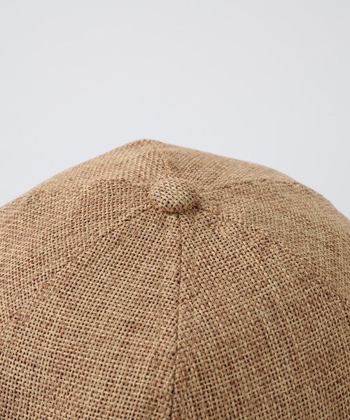 COLONY 2139（コロニートゥーワンスリーナイン）の「リネンライクロールキャップ（キャップ・メンズ・ブラック/カーキ/ベージュ・FREE）」の4枚目の写真